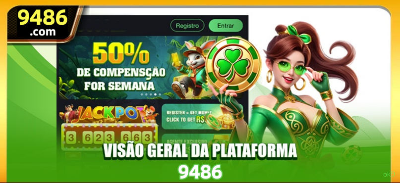Imagem promocional da ok9 mostrando a plataforma e suas vantagens
